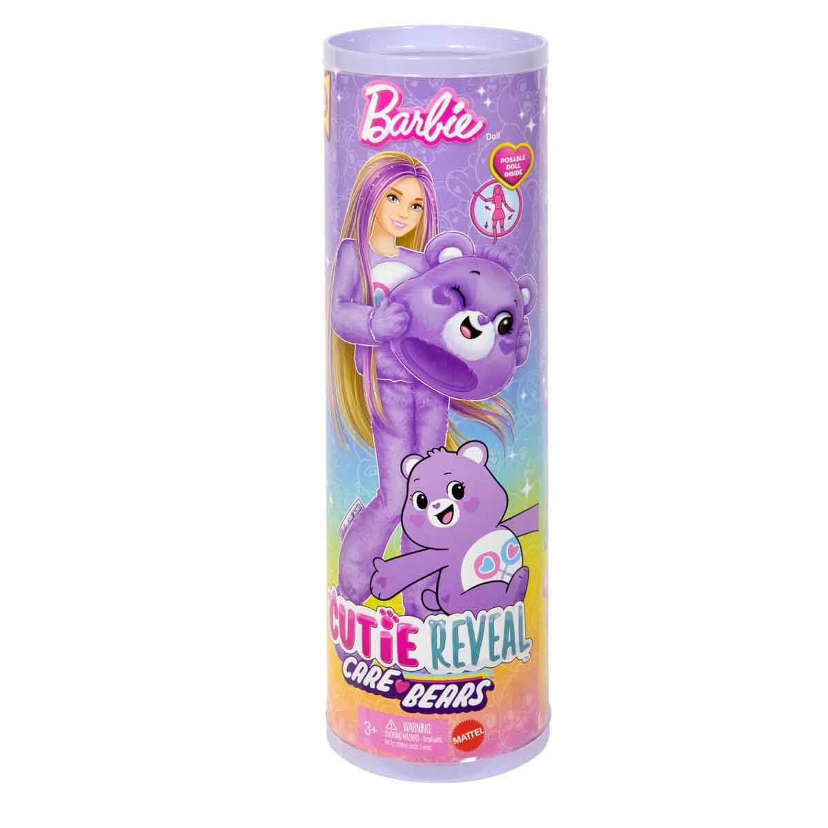 Barbie Cutie Reveal Doll & Accessories - Care Bears Series 1 Share Bear Playset 2