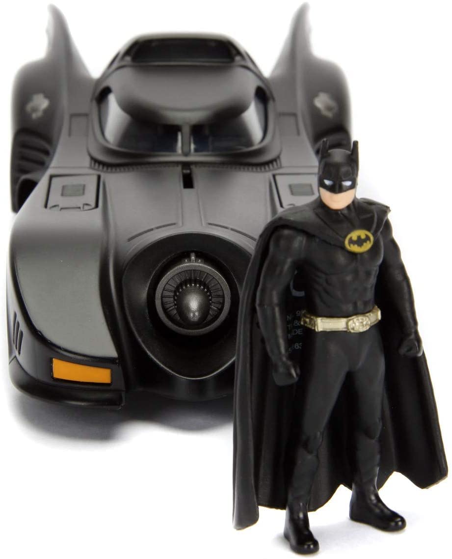Jada Batman 1989 Batmobile 1:24 Scale Die-Cast Replica with Figure - Vehicles 12