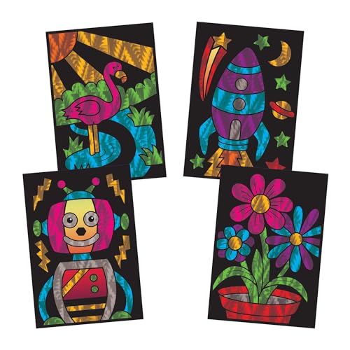 Galt Fab Foil Art Kit - Sparkly Craft Activity for Kids Ages 6+