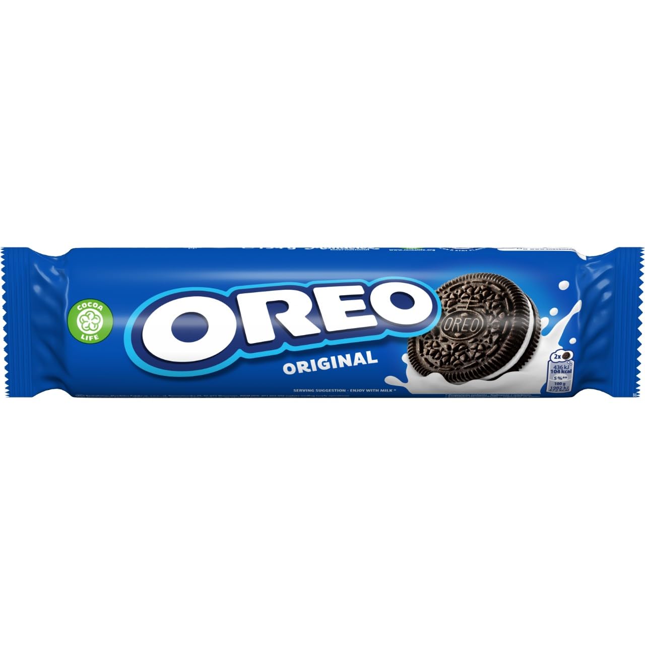 Oreo Original Minecraft Sandwich Biscuits - Vanilla Crème Filling | 154 g Pack