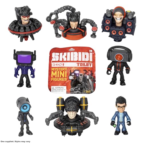 Skibidi Toilet Mystery Figures Series 2 - Collectible Blind Pack Action Figures for Kids 8+ 5