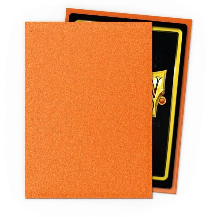 Dragon Shield Matte Amber Card Sleeves (100)