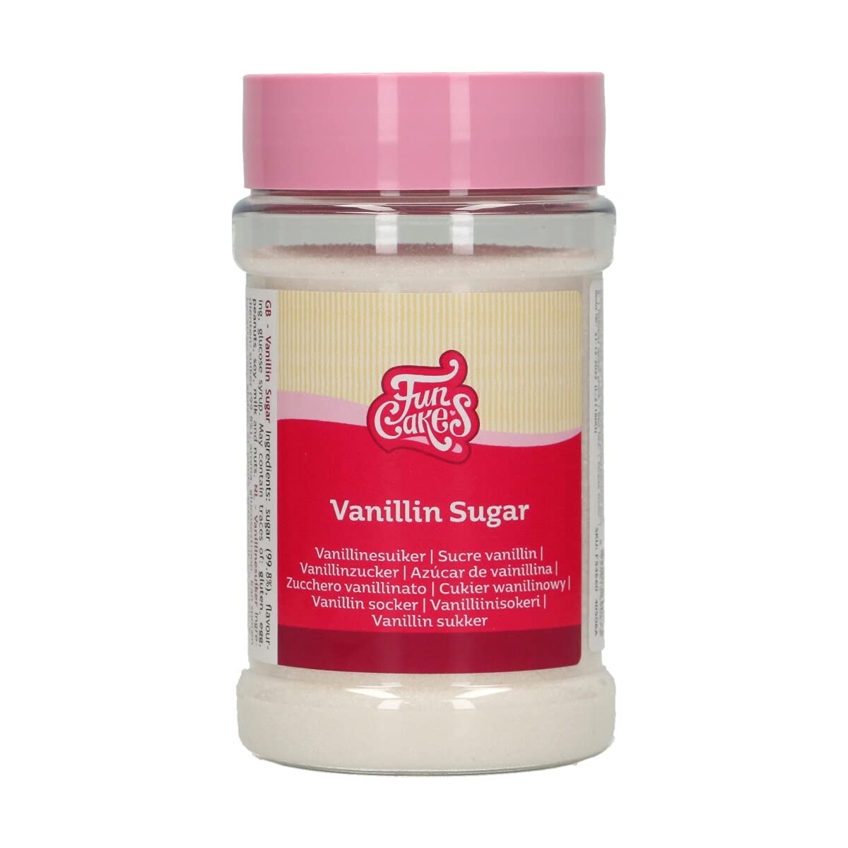 FunCakes Vanillin Sugar - Vanilla Flavoring Powder for Baking and Topping | 250g Jar 1
