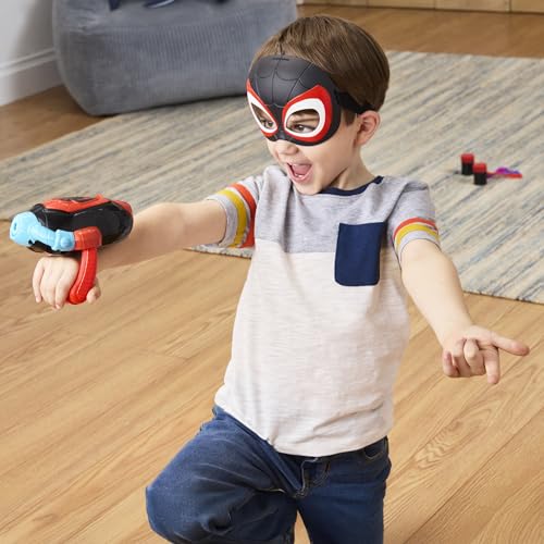 Miles 'Spin' Morales Bubble Slinger - Electronic Web-Blasting Bubble Toy for Kids 3+ 19