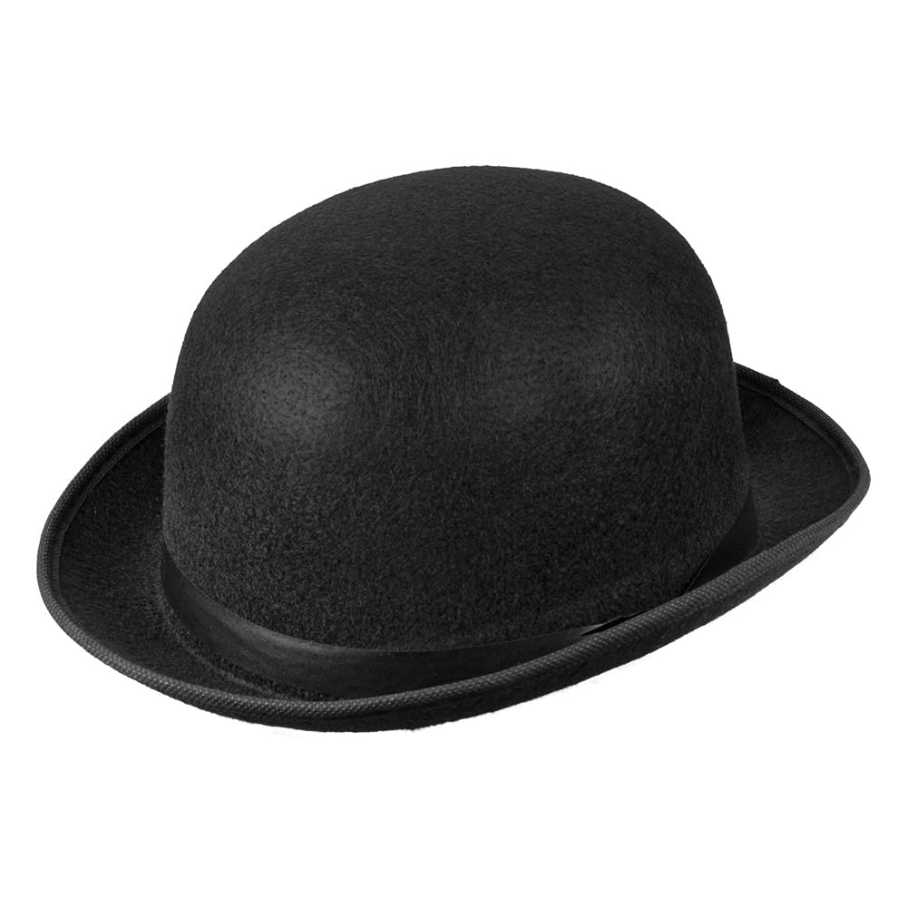 Boland Black Classic Bowler Hat - Adult One Size Fits Most 1