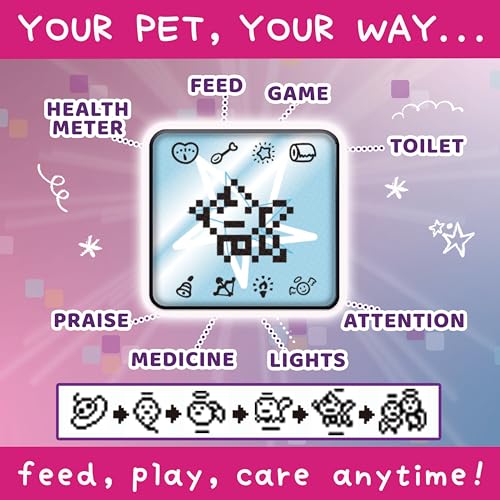 TAMAGOTCHI Bandai Angel Digital Pet with Angel Shell | Raise Your Obaketchi 3