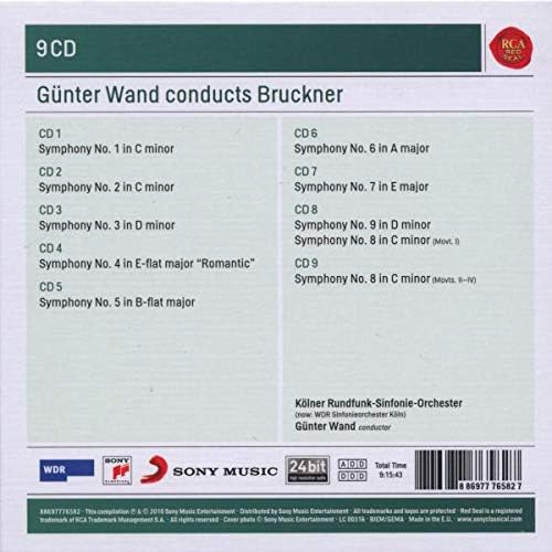 Bruckner: Symphonies Nos. 1-9 - Sony Classical Masters [Audio CD]