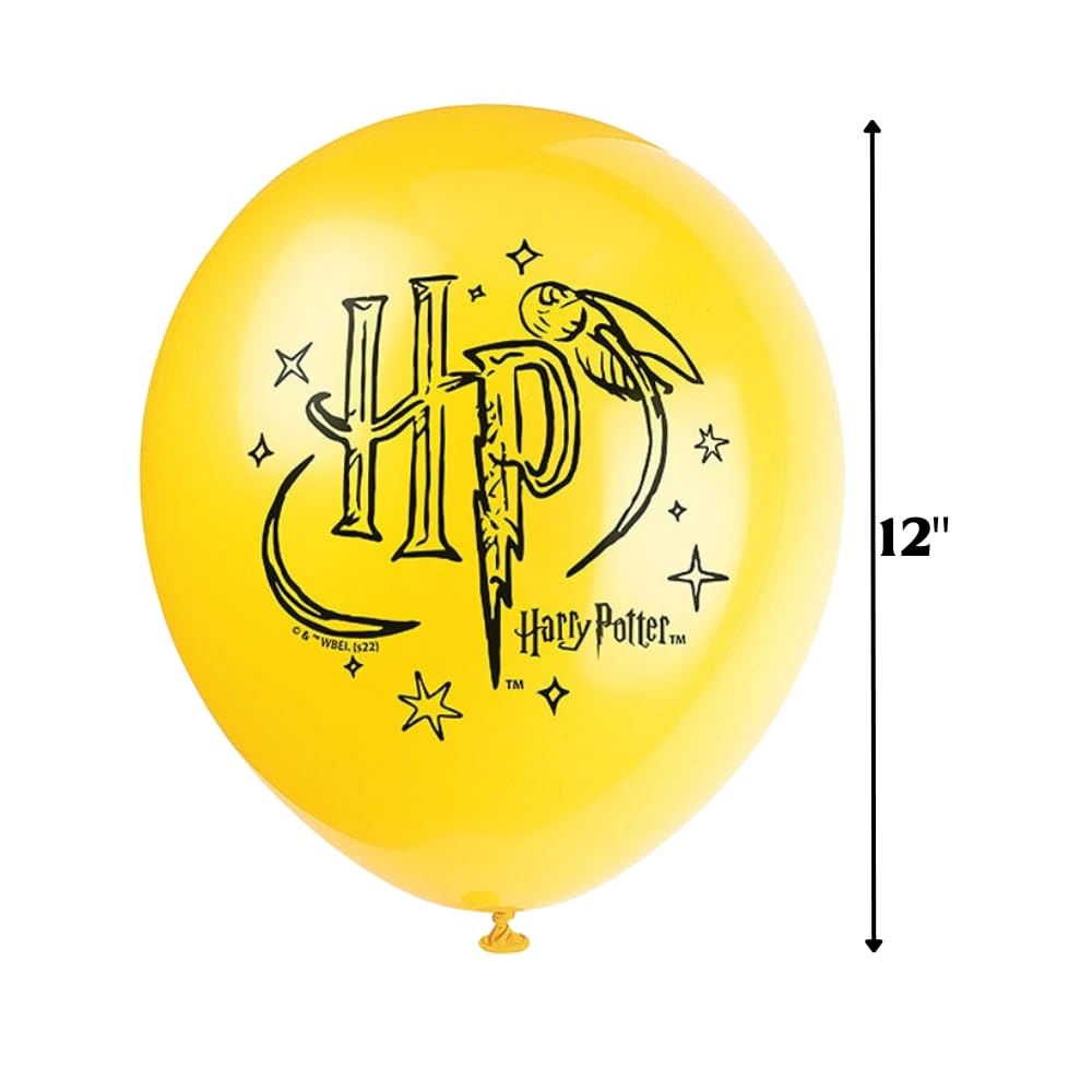 Unique Harry Potter Latex Balloons - Party Decorations Pack of 8 2