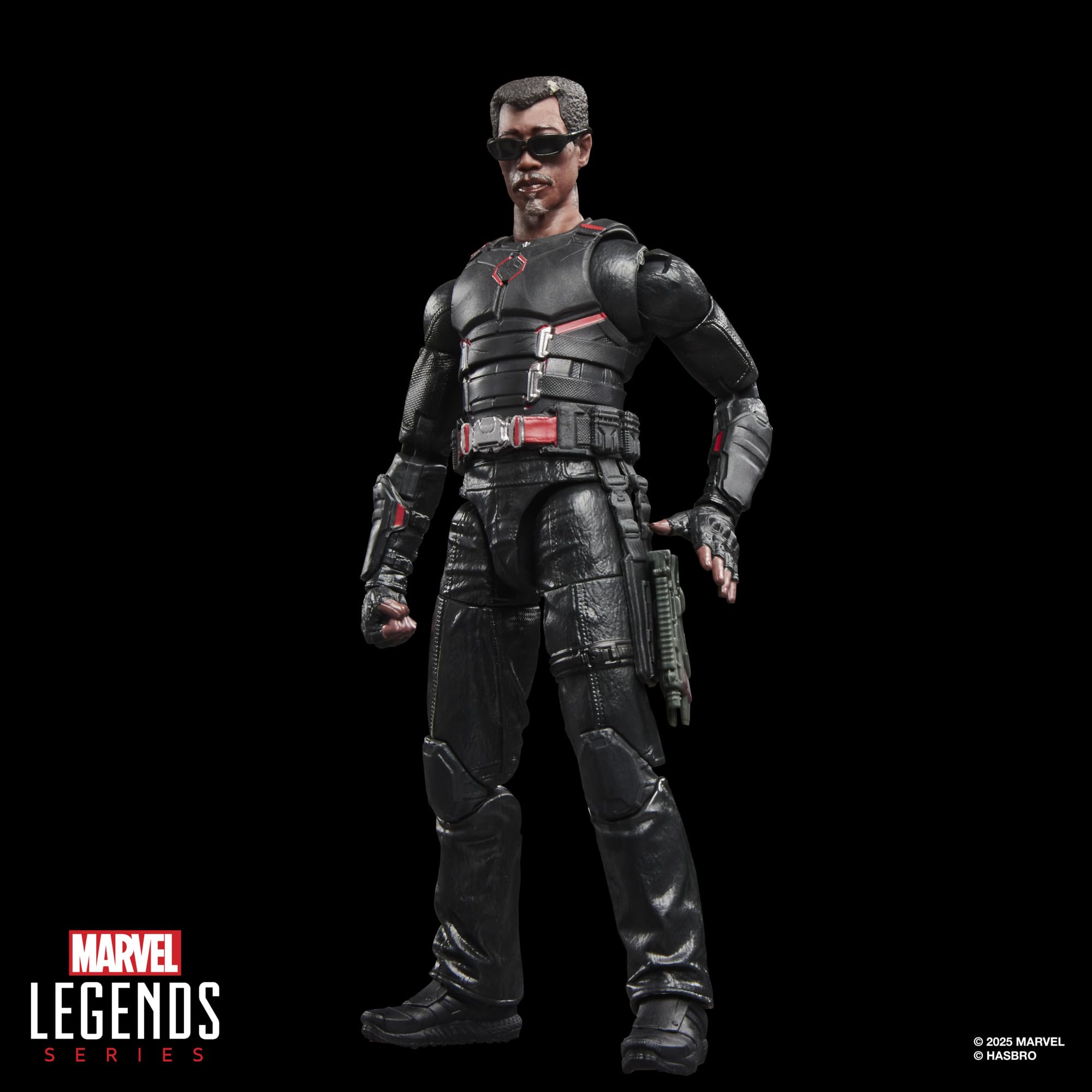Marvel Legends Marvel's Blade Action Figure - 6-Inch Scale, 7 Accessories, Ages 14+ 8