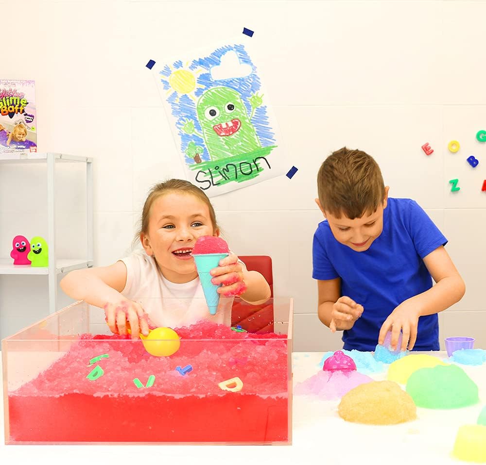 Gelli Baff Red from Zimpli Kids, Turns water into thick, colourful goo, Christmas Craft Kit, Xmas Gifts for Boys & Girls 2