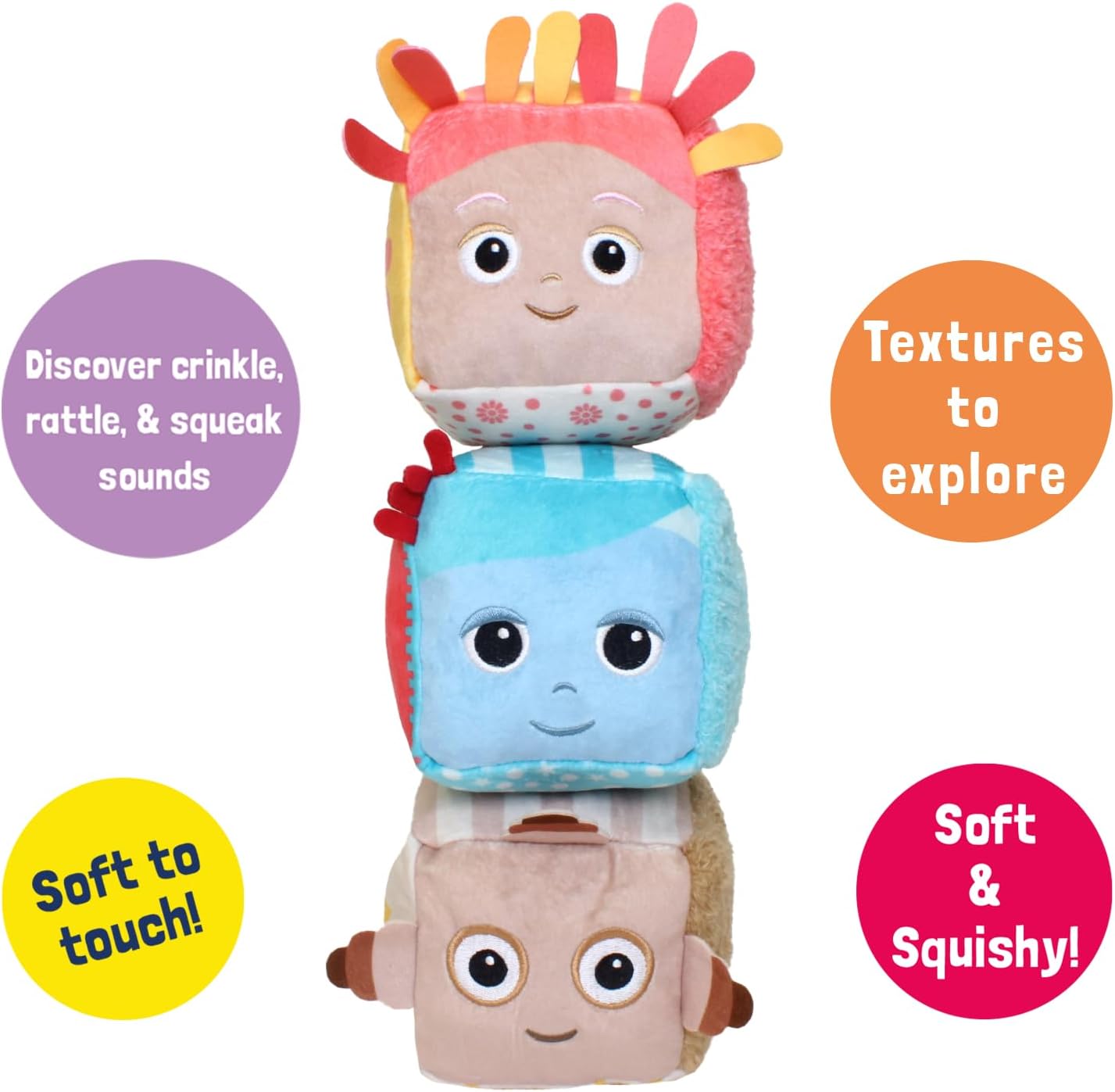 In the Night Garden Comfort Cubes - Sensory Toys for Babies & Toddlers 2