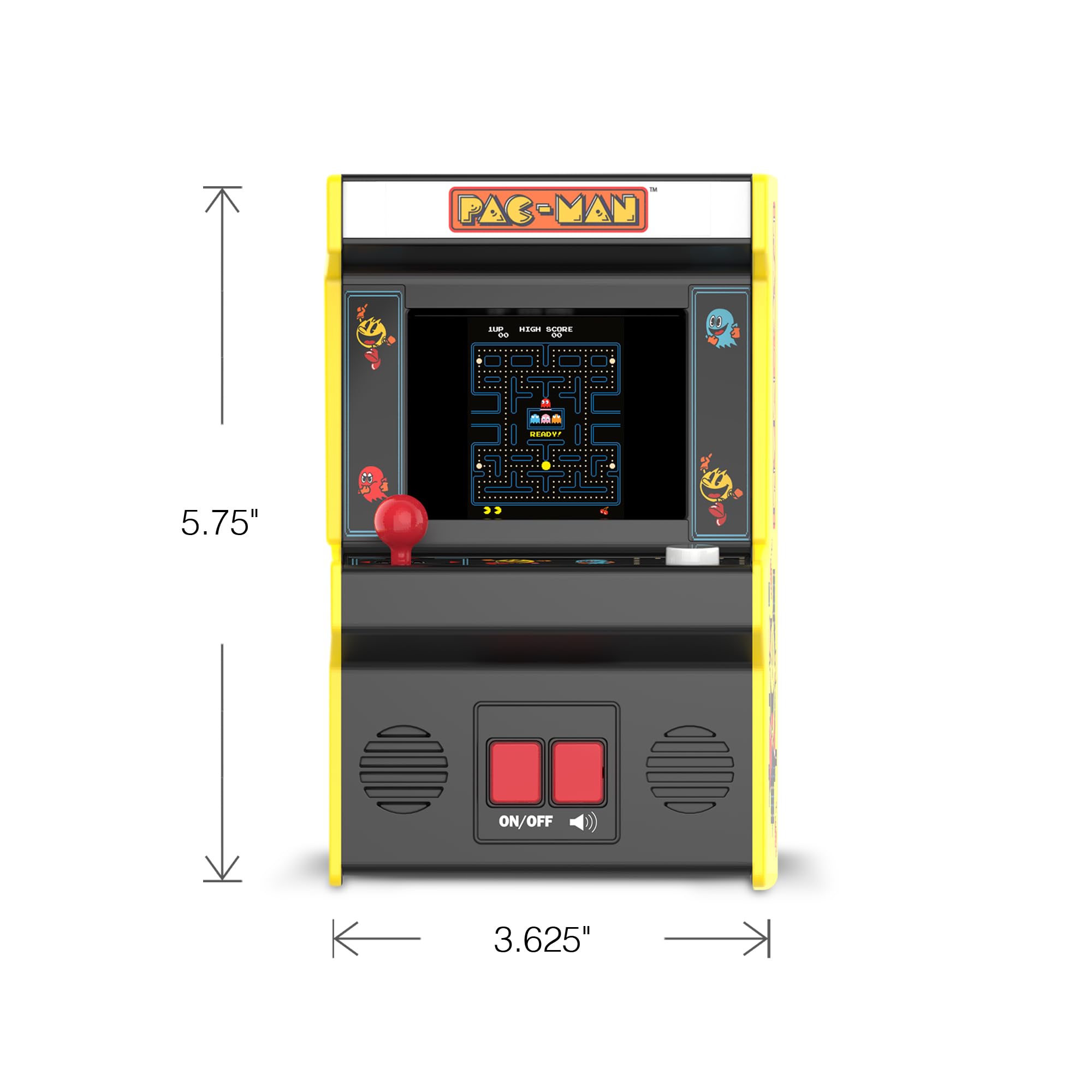 Arcade Classics Pac-Man - Retro Mini Arcade Game with 4-Color TFT Screen 2