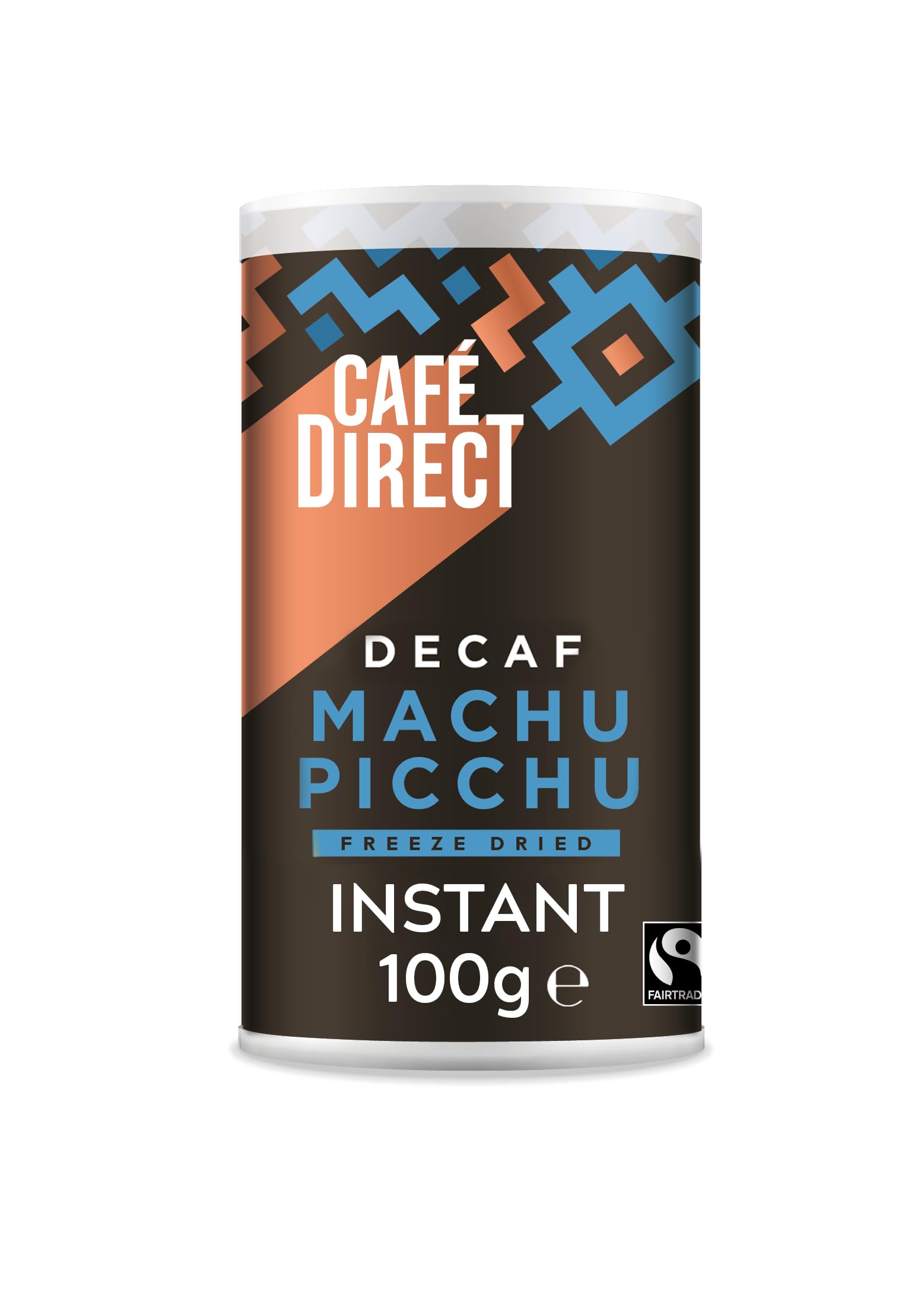 Cafédirect Fairtrade Freeze Dried Instant Machu Picchu Decaf Coffee 100g 1