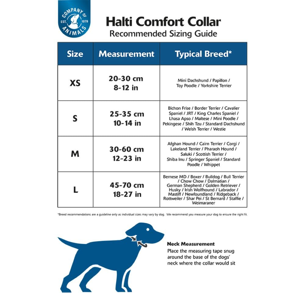Halti Collar - Small Size, Red | Reflective Nylon & Neoprene Padded | Durable Metal D-Ring 5