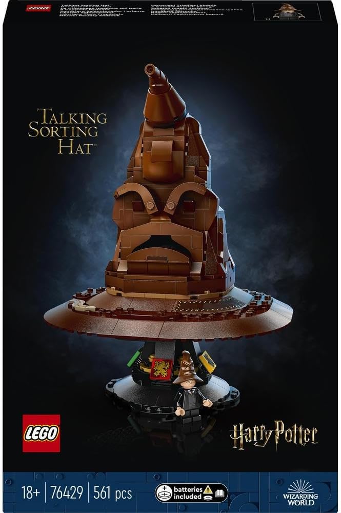 LEGO Harry Potter - Hogwarts Talking Sorting Hat Model Kit (76429) 2