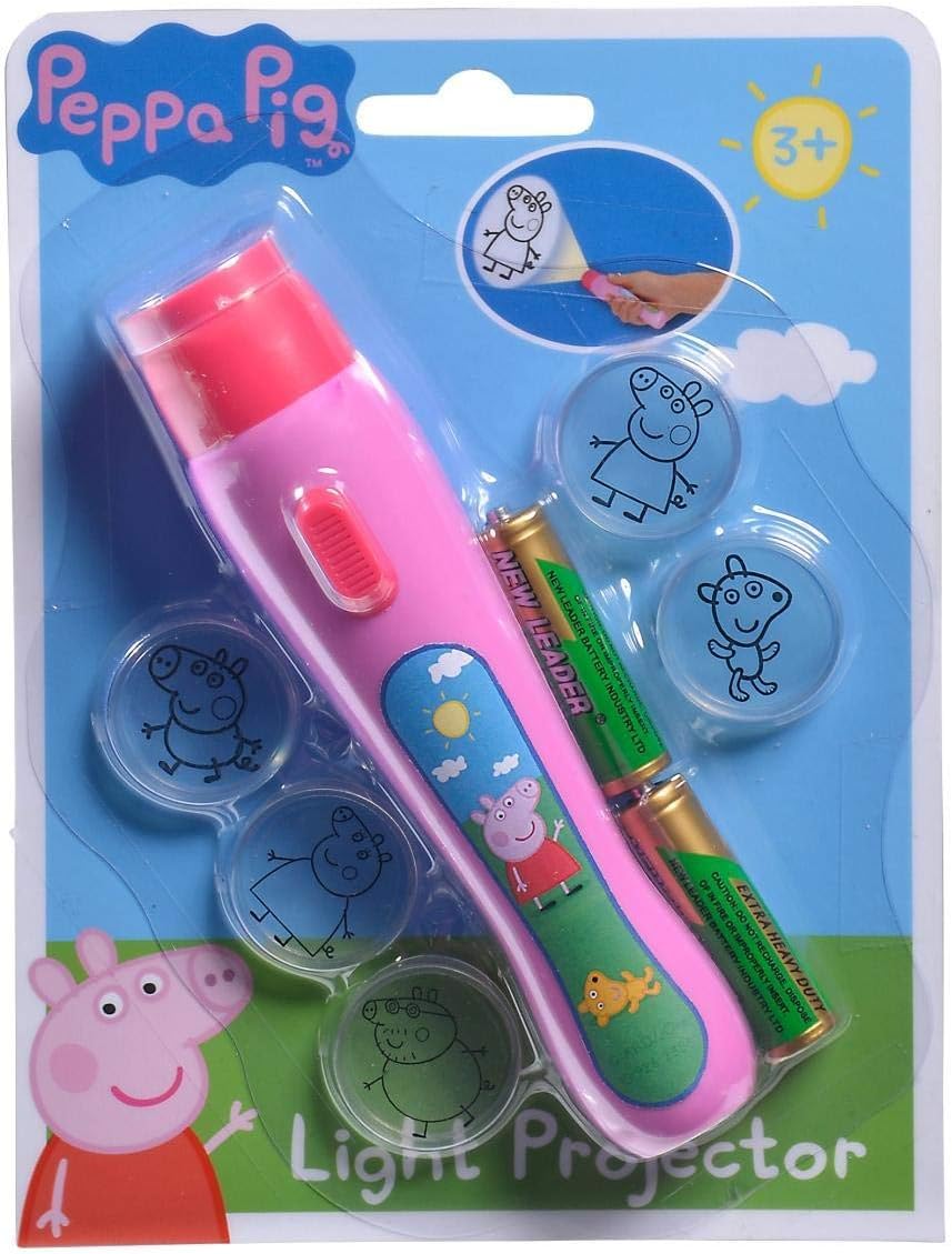 Simba Peppa Pig Light Projector - 6 Interchangeable Images, Ages 3+ 1