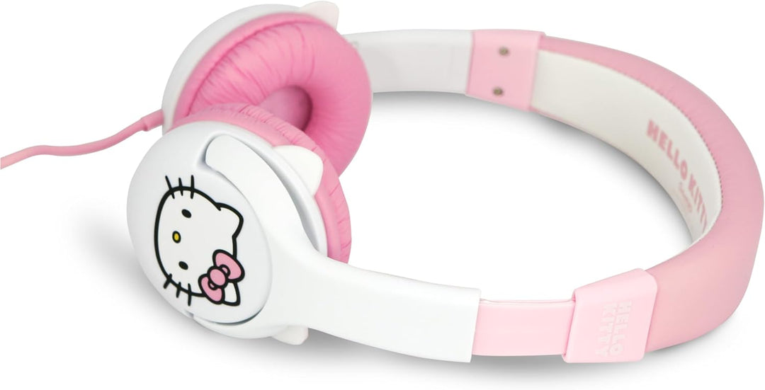 OTL Technologies Hello Kitty Wired Headphones with 3D Moulded Ears - Pink (HK1374)