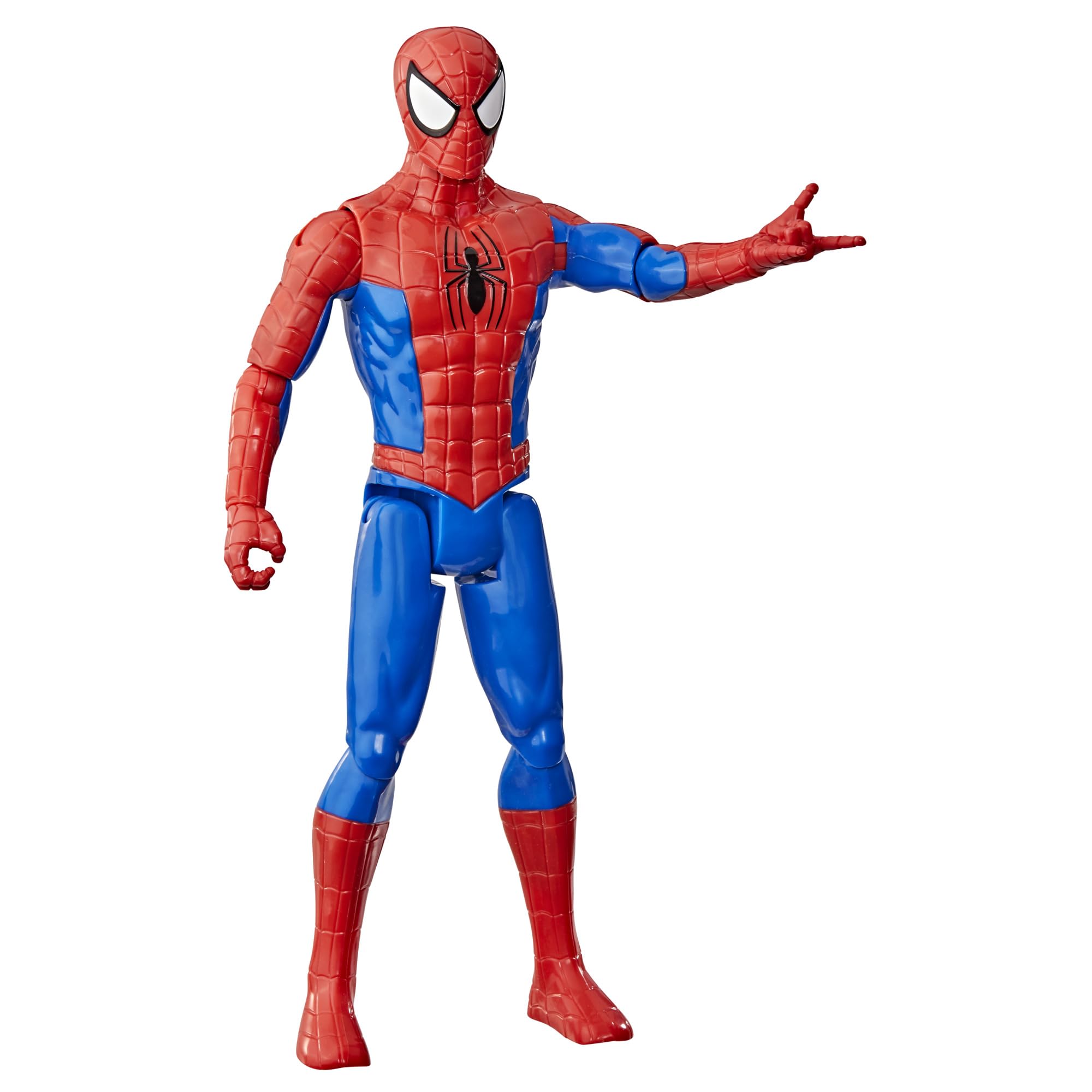 Marvel Press Spider-Man Titan Series Action Figure - 30-cm Scale | 11 Points of Articulation | Ages 4+ 1