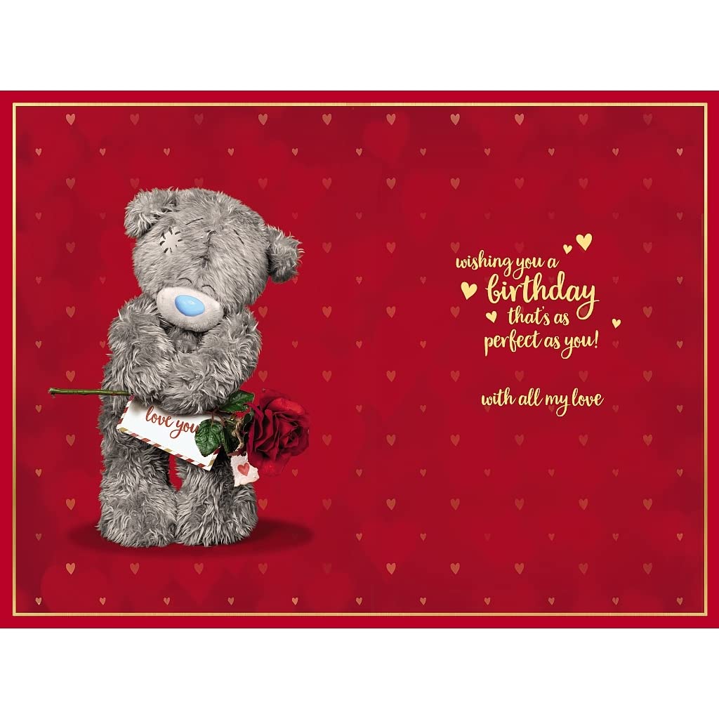 Me To You One I Love With All My Heart 3D Birthday Card | 6x9 Inches | Mixed Color 2
