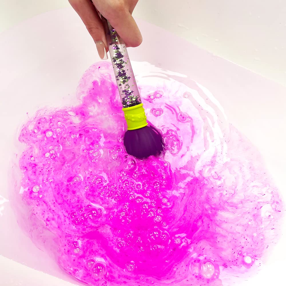 ZIMPLI Baff Bombz Magic Brush Set - 4 Color Changing Bath Bombs with Moisturizing Fruit Scents 2