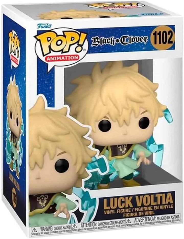 Funko Pop! Animation Black Clover - Luck Voltia Vinyl Figure (889698607070)