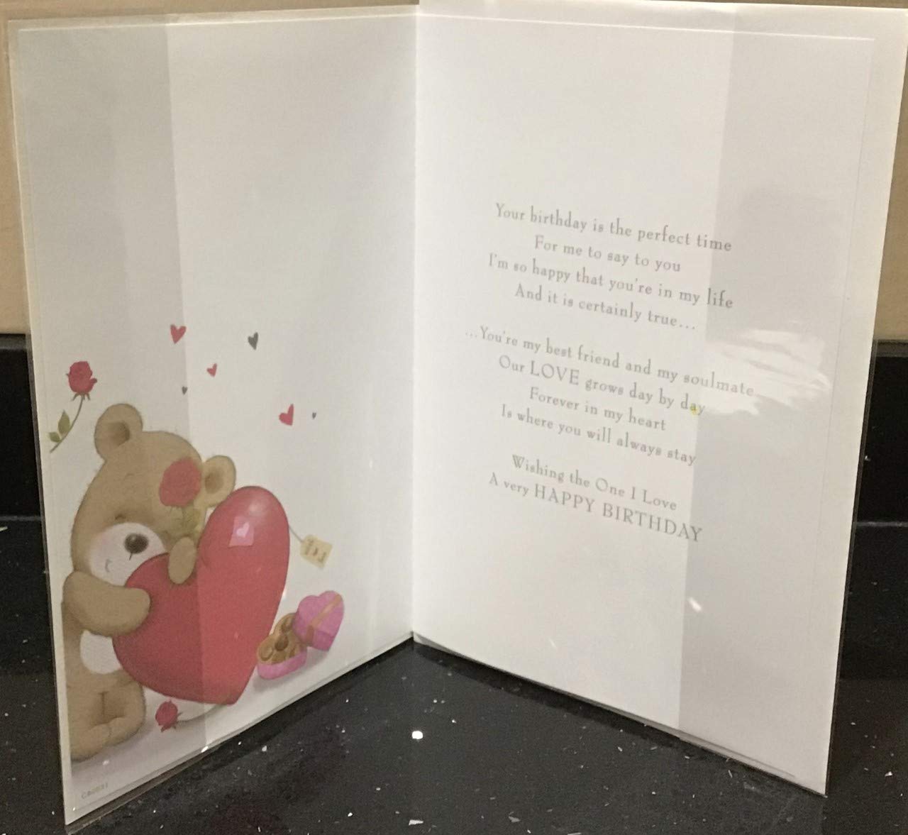 Piccadilly Greetings Regal Publishing C80031 Birthday Card - One I Love | 9 x 6 Inches 4