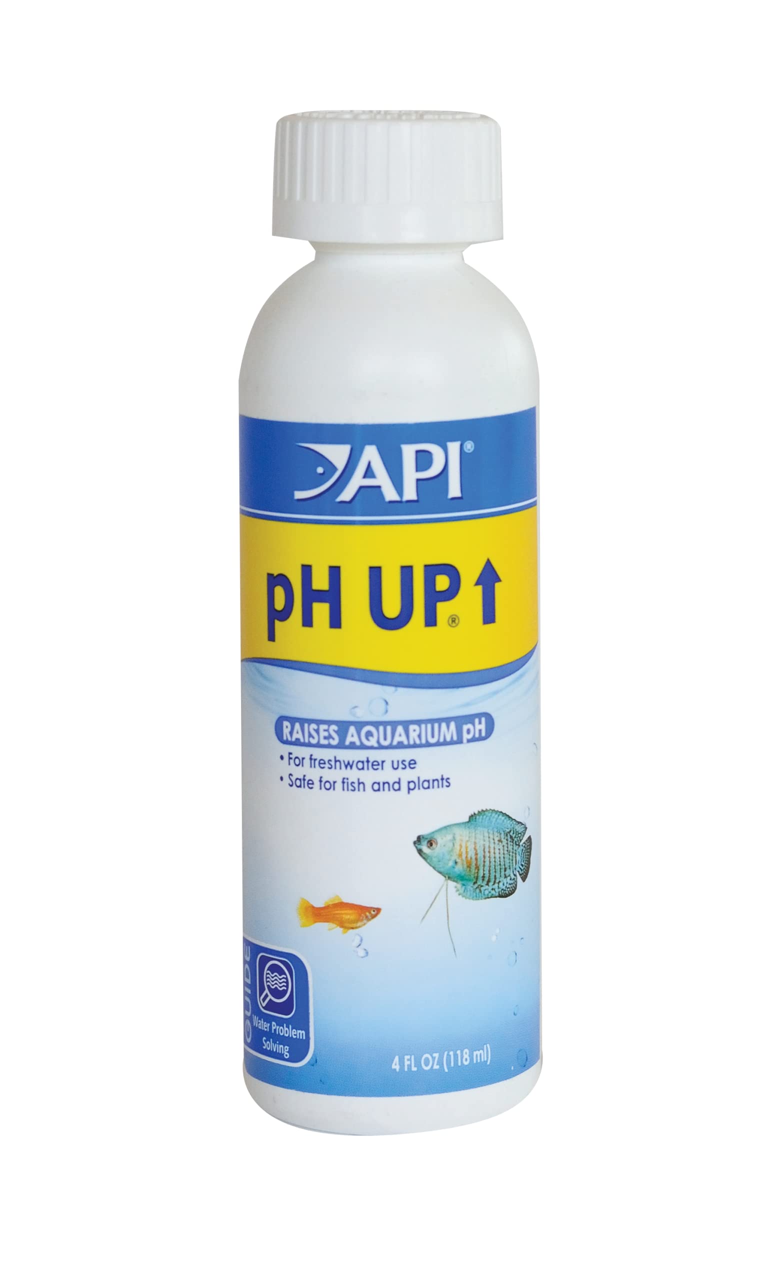 API pH UP Freshwater Aquarium Water pH Raising Solution - Phosphate-Free Formula | 118 ml 1