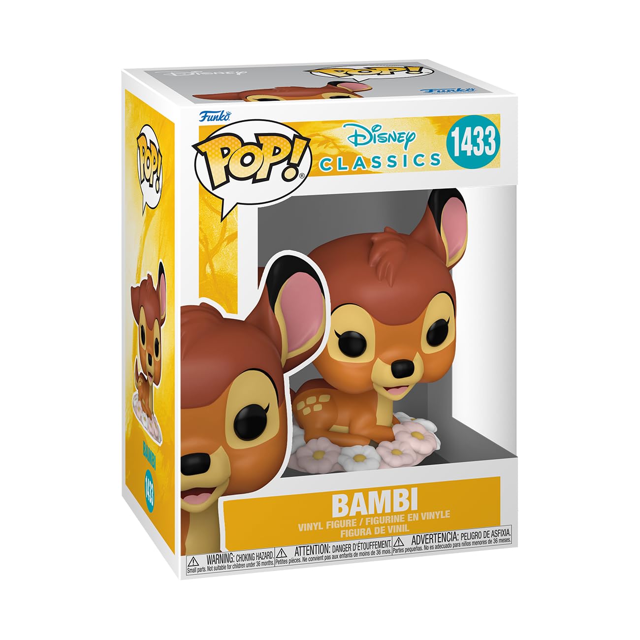 Funko POP! Disney: Bambi 80th Anniversary - Bambi Collectable Vinyl Figure 1