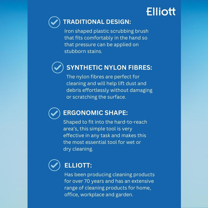 Elliott - Scrubbing Brush with Handle