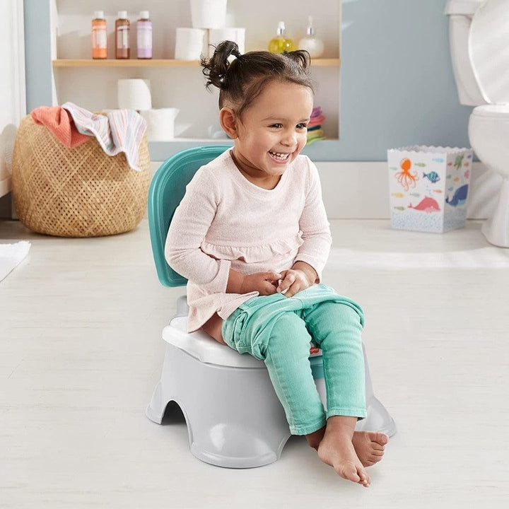 Fisher-Price 3-in-1 Potty Training Chair with Removable Potty Ring and Stepstool