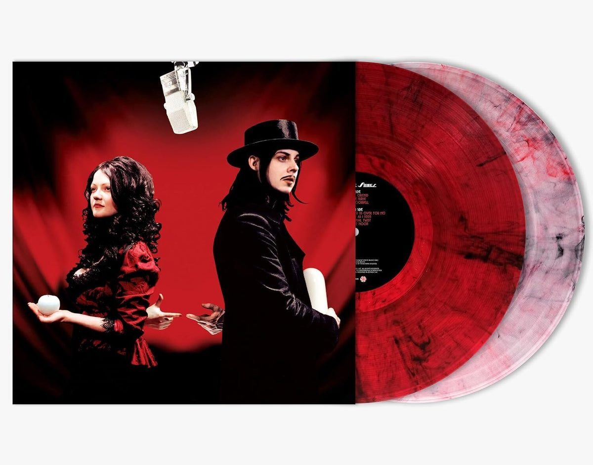 The White Stripes - Get Behind Me Satan [Red and White Vinyl]