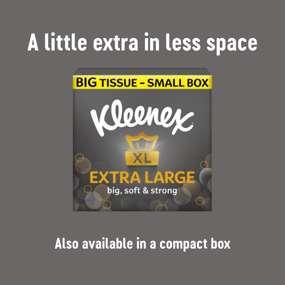 Kleenex - Extra Large Facial Tissues in Compact Twin Box