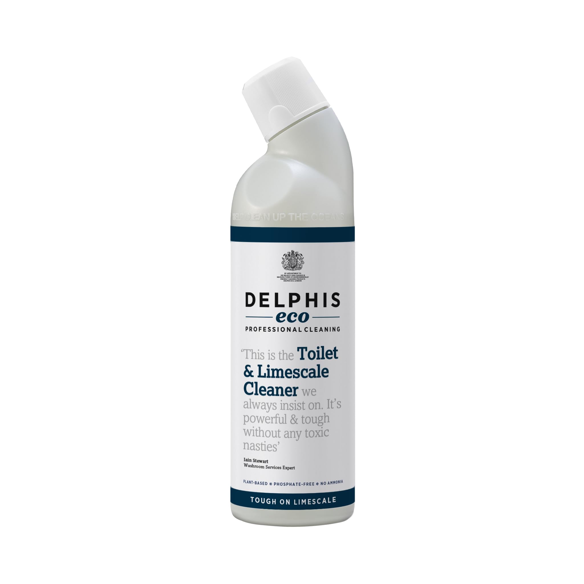 DELPHISECO Eco Toilet & Limescale Cleaner - 750ml Gel | Plant-Based Descaler