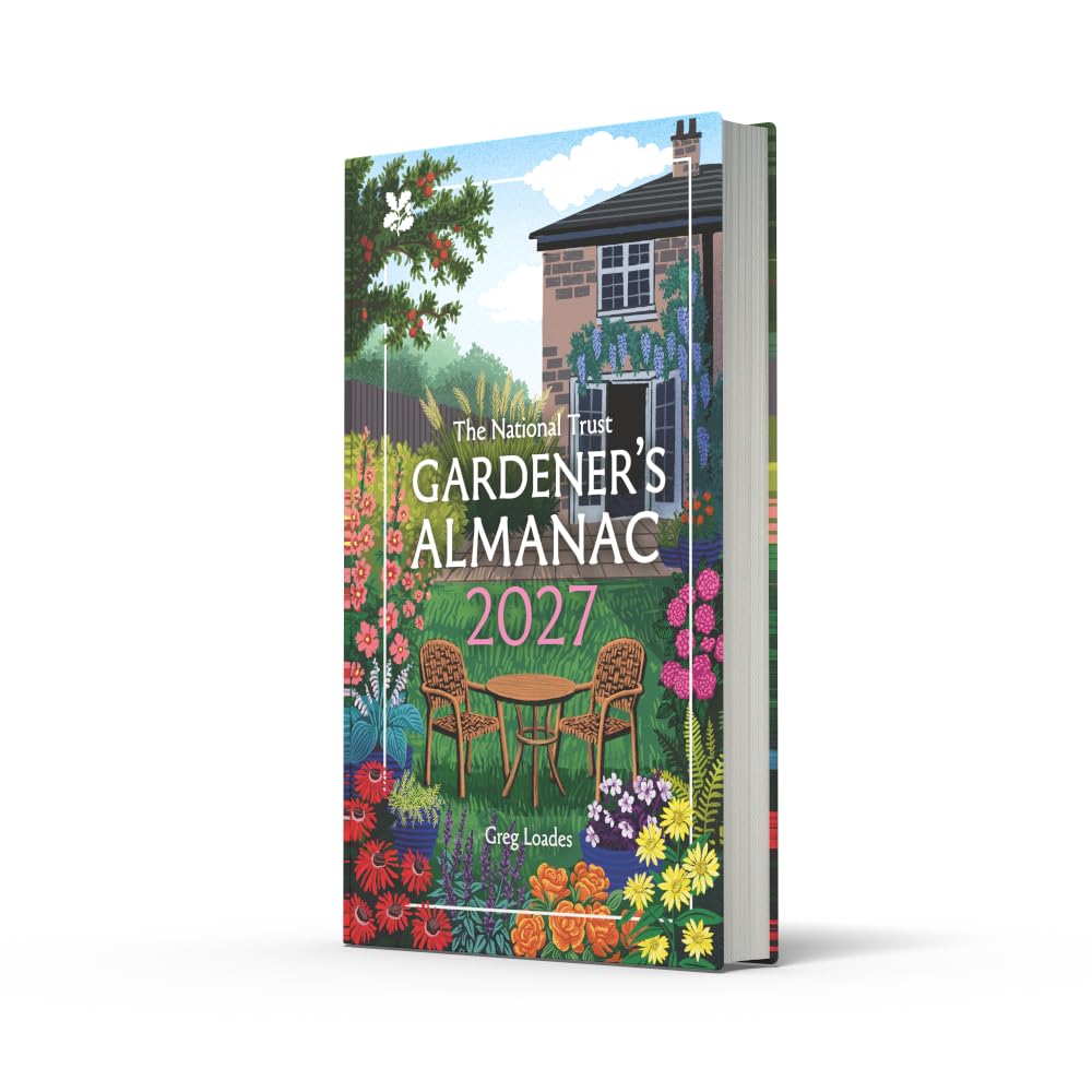 National Trust Gardener’s Almanac 2027 - Month-by-Month Gardening Guide, Hardcover, 224 Pages