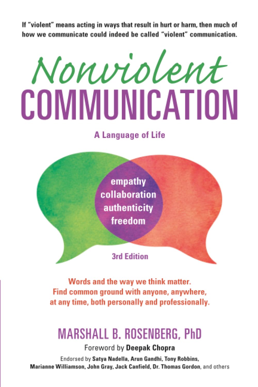 PuddleDancer Press Nonviolent Communication: A Language of Life, 3rd Edition | Paperback | 264 Pages 1