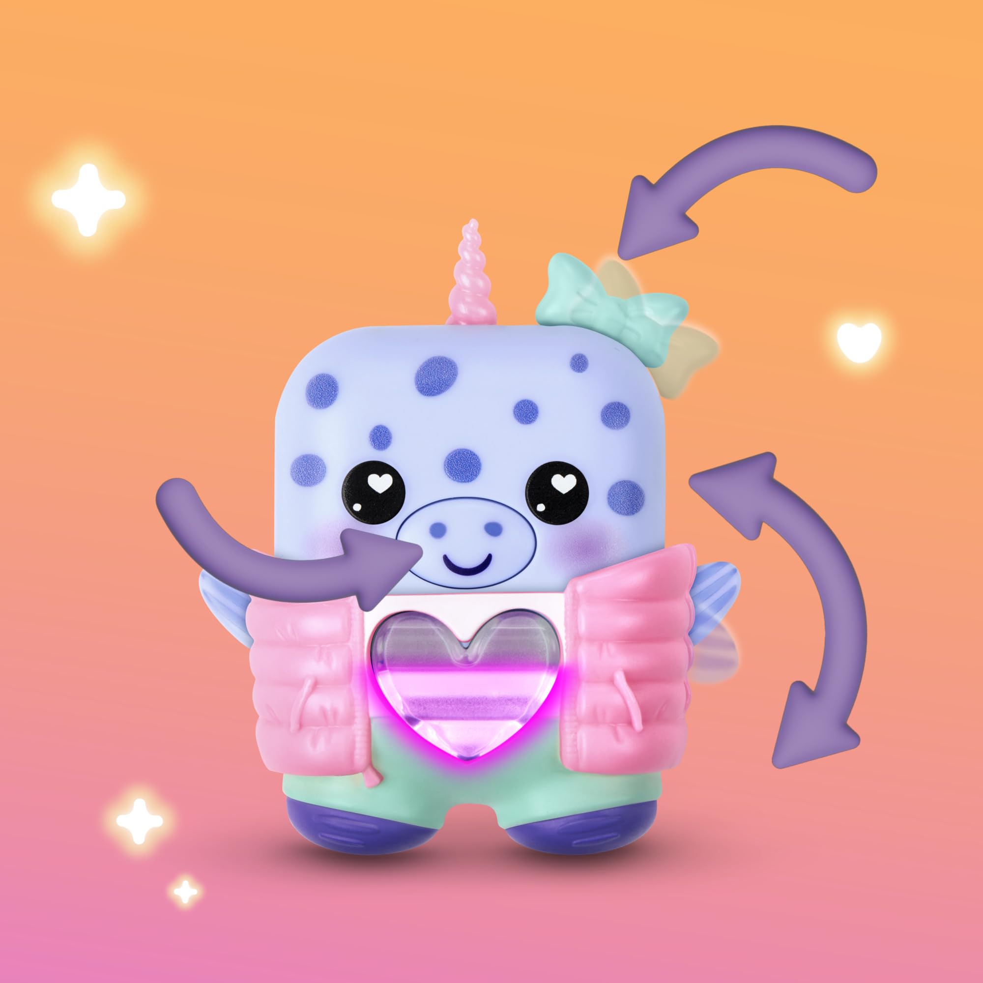 Hasbro Nano-Mals Blubby the Narwhal Electronic Fidget Pet 2