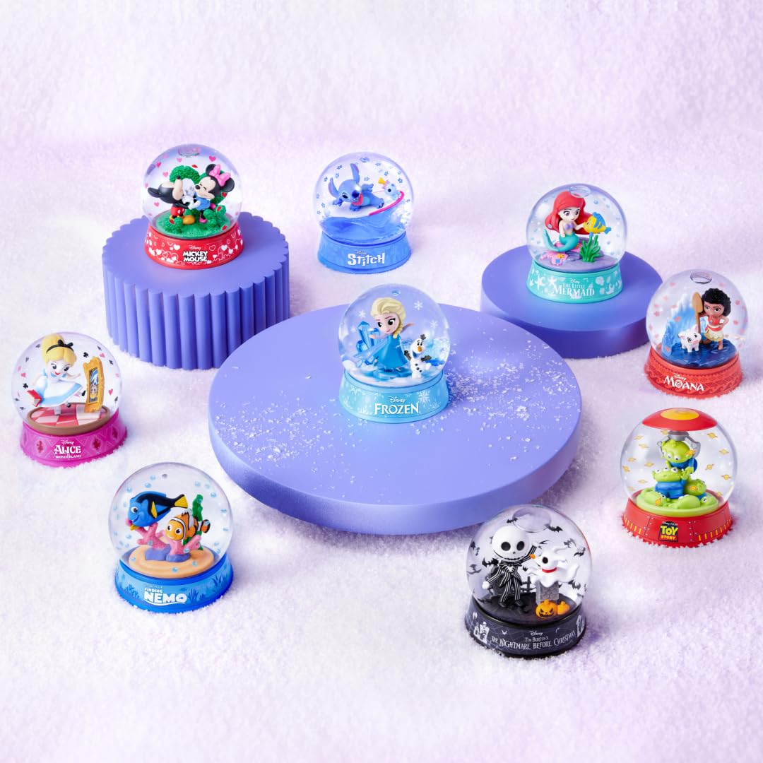 Mini Brands Disney Snow Globe Capsule Series 1 - 2 Pack | Create & Display Miniatures 3