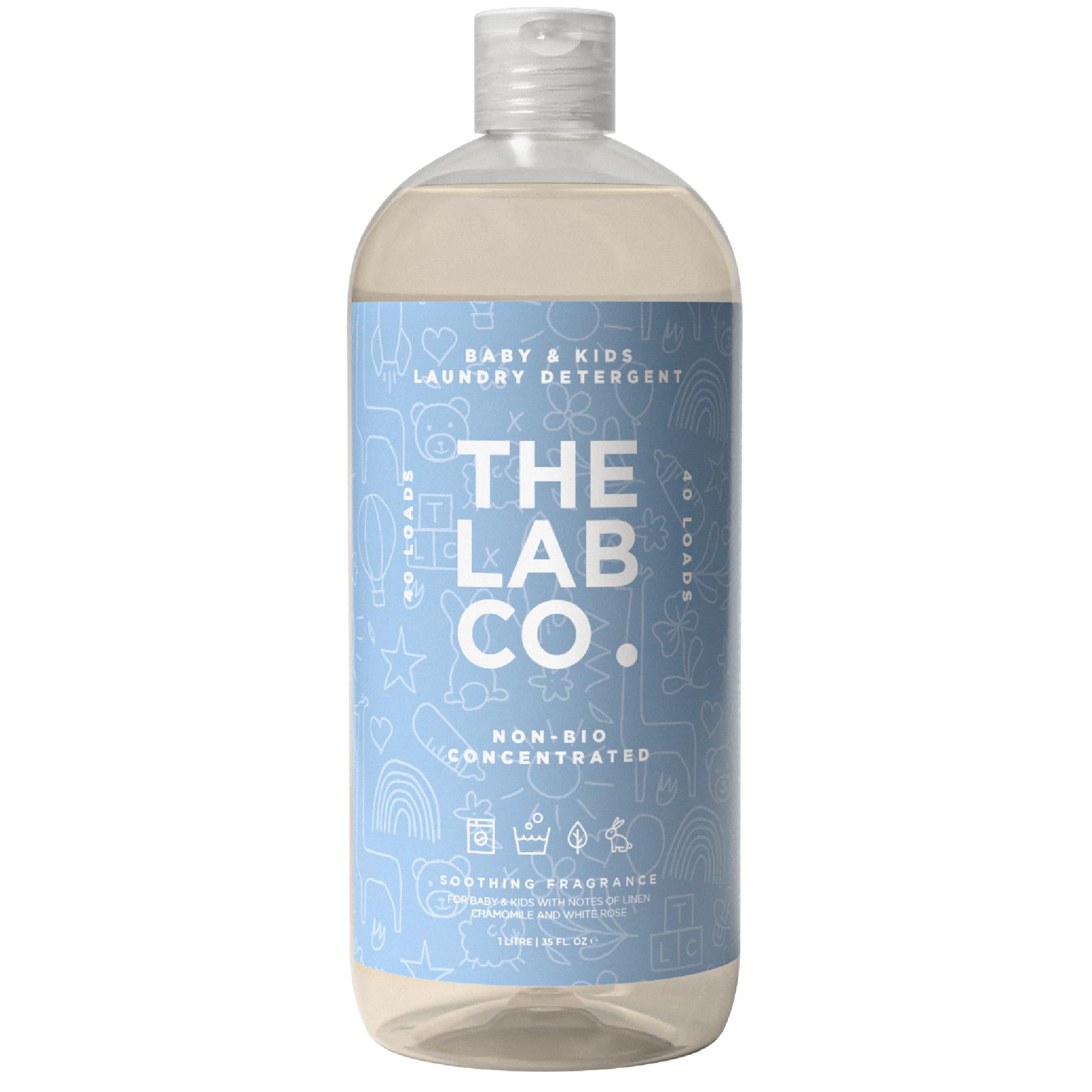 The Lab Co. - Non-Bio Concentrated Laundry Detergent | 1L, 40 Loads 1