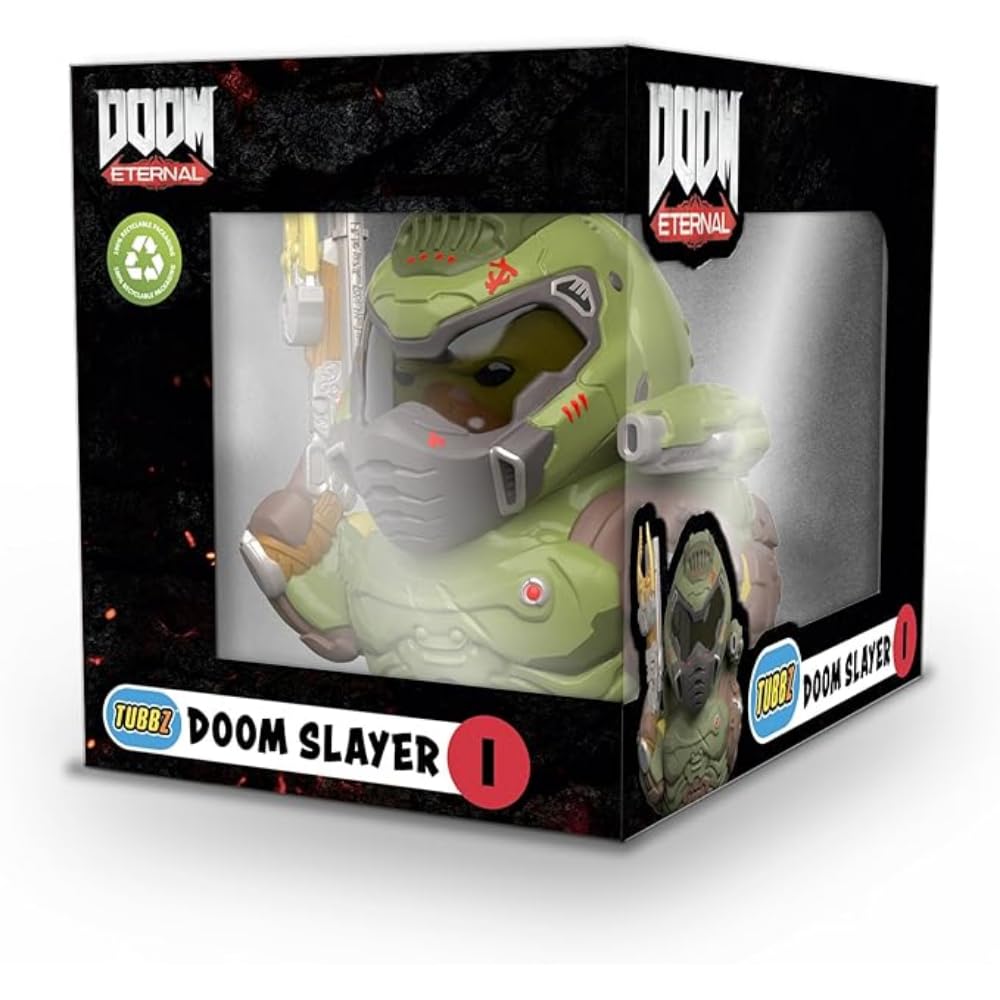 DOOM Slayer - TUBBZ Boxed Edition Collectible Vinyl Rubber Duck Figure 1