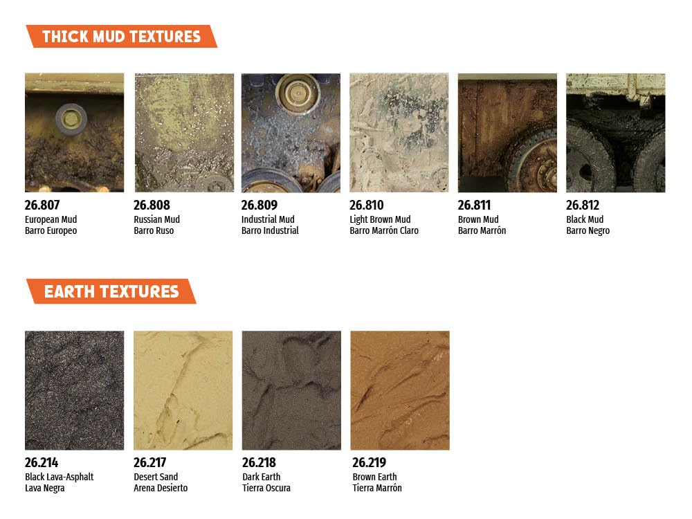 Vallejo Weathering Effects - European Thick Mud Acrylic Paint | 200ml Bottle | Non Toxic 4
