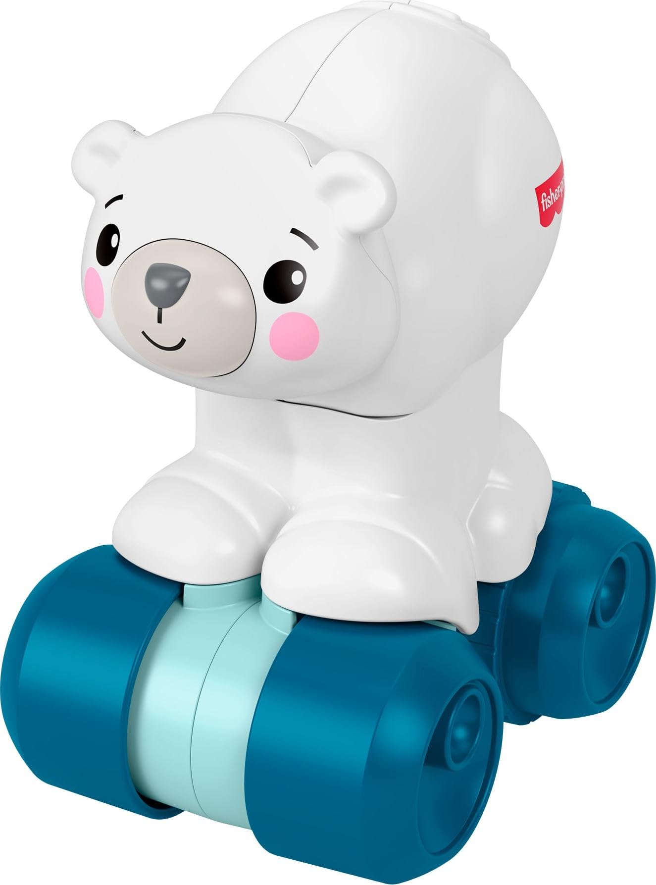 Fisher-Price Crawl-After Polar Bear - Animal-Themed Activity Toy for Babies 9M+ 1