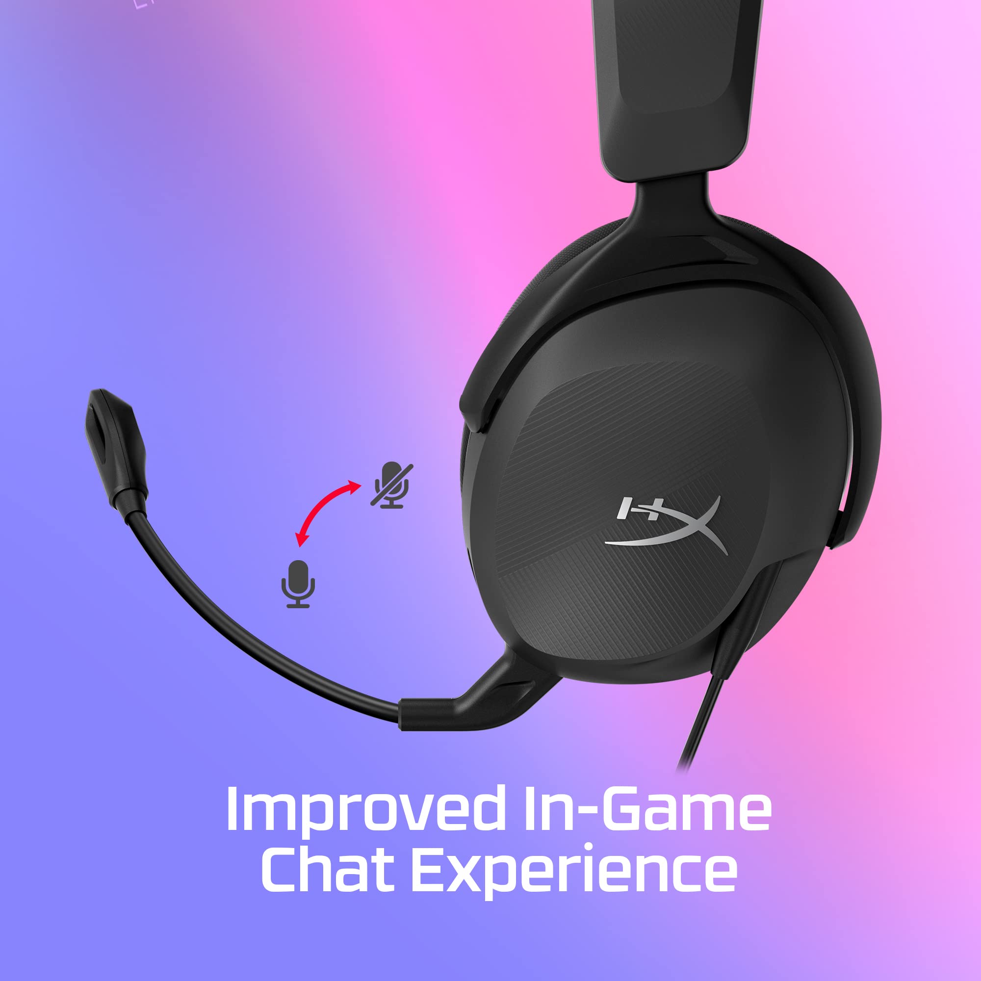 HyperX Cloud Stinger 2 Core Gaming Headset - Lightweight Comfort, Swivel-to-Mute Mic, 40mm Drivers 5