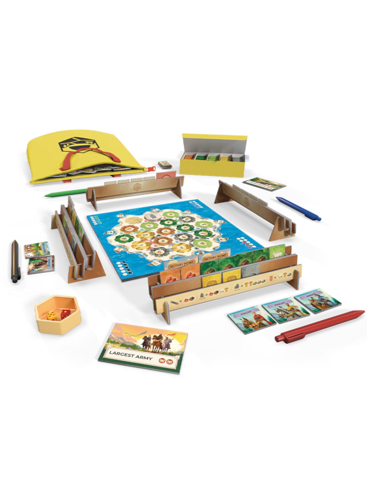 CATAN Zip! Travel Strategy Game | Ages 10+ | 3-4 Players | 1 Hour Playtime 2