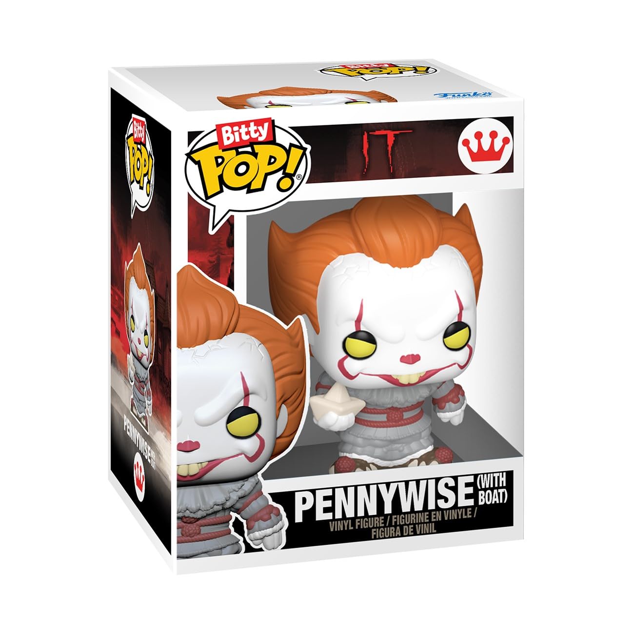 Funko Bitty Pop! Bitty Boxes: IT - Funhouse Playset with 2 Vinyl Figures (85535) 2