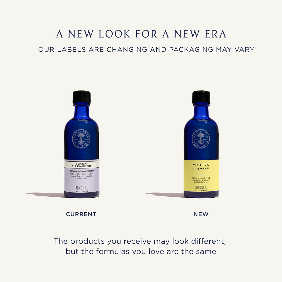 Neal's Yard Remedies Mother's Massage Oil - Replenishing & Relaxing, 100 ml
