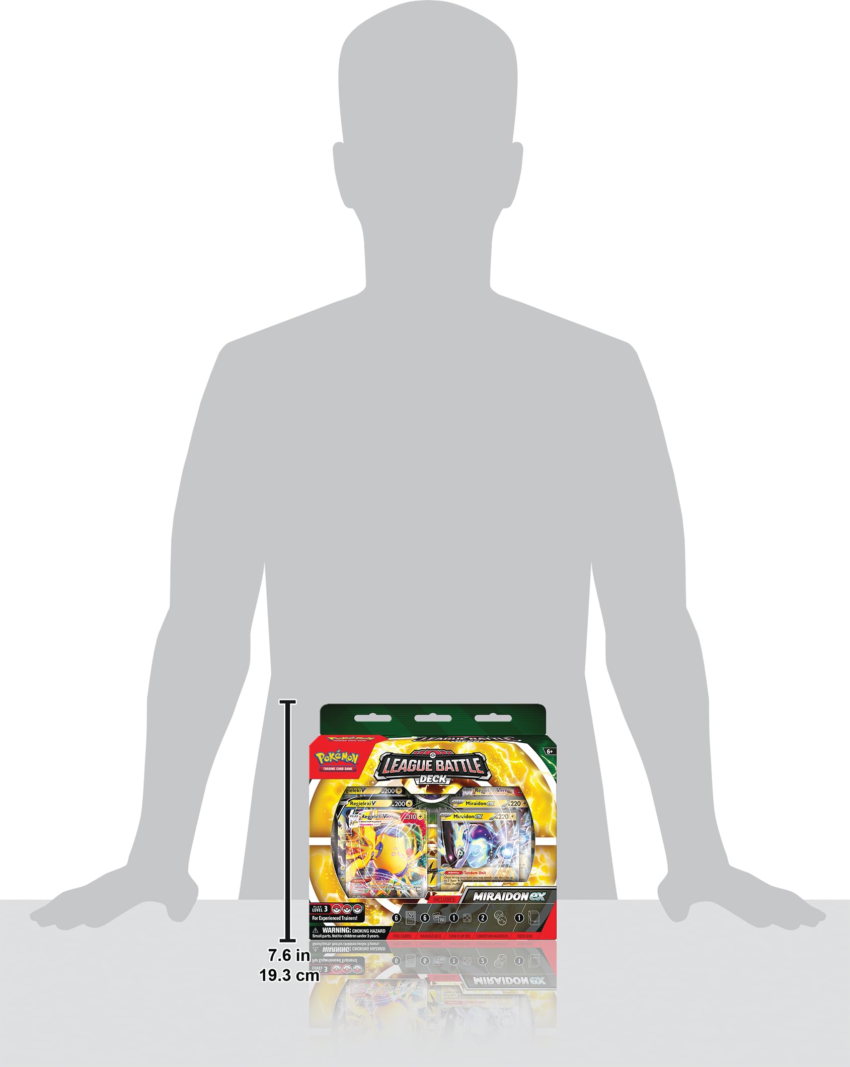 Pokémon TCG: Miraidon ex League Battle Deck | Ready-to-Play 60-Card Deck | Age 6+ 5