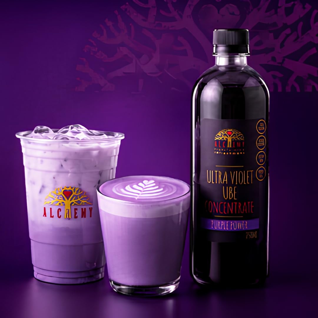 Alchemy Ultra Violet Ube Concentrate - Vibrant Purple Colouring | 750ml Bottle