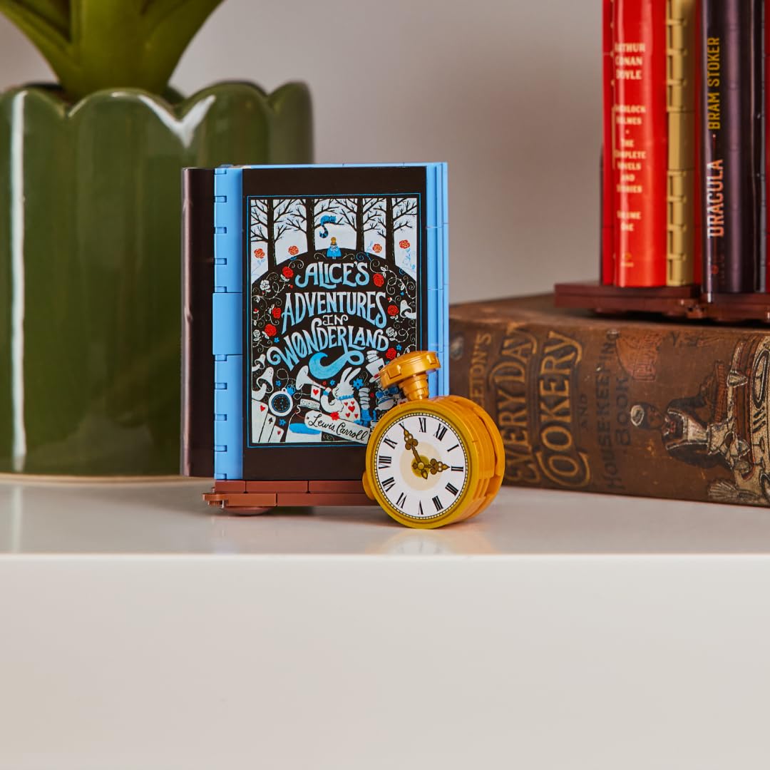 Max Build More Classic Books Collection Building Set - 4 Pack | Up to 133 Pieces Per Book | Ages 6+ 6