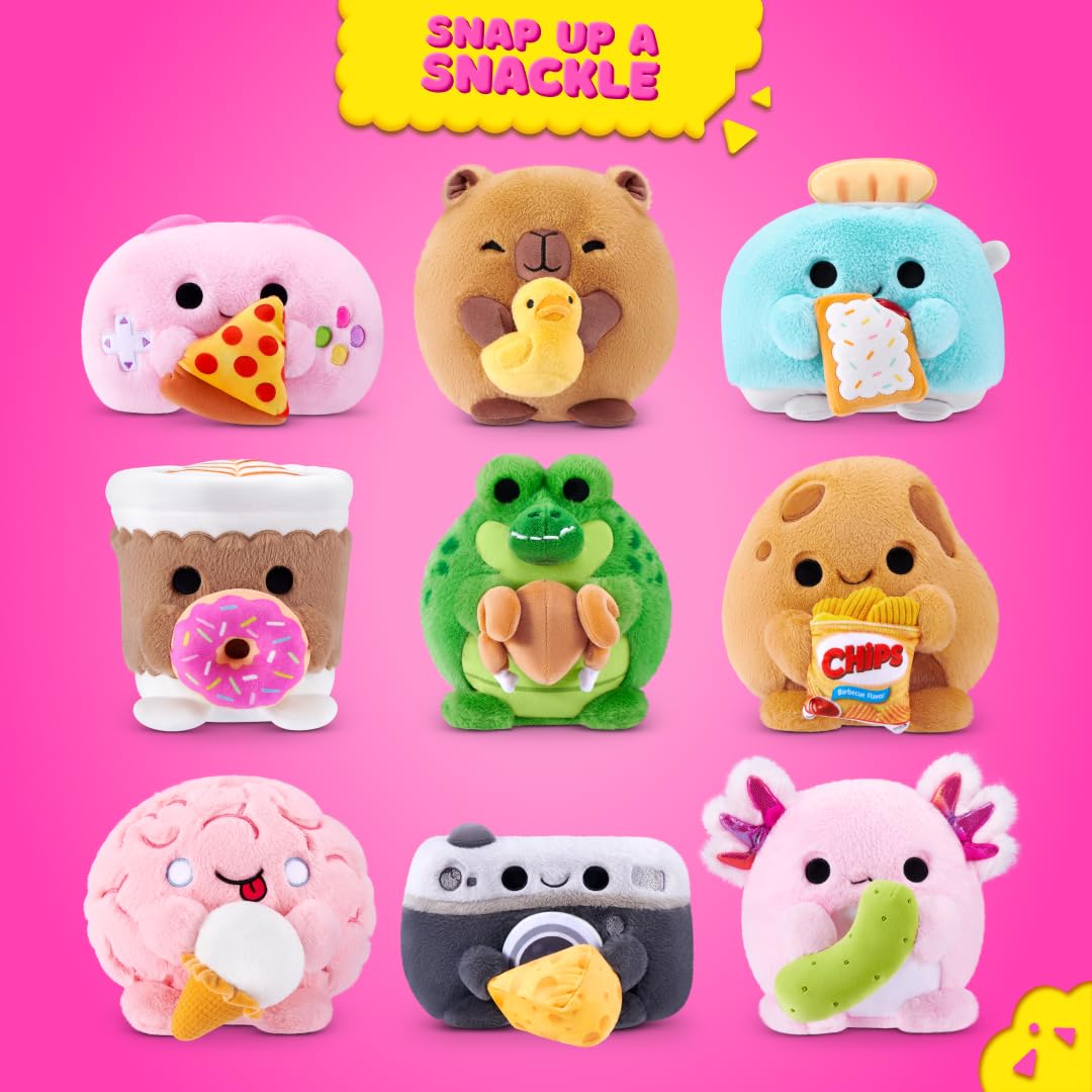 Snackles Core Series 2 8-inch Plush Toy (Brain with Ice Cream) by ZURU 2