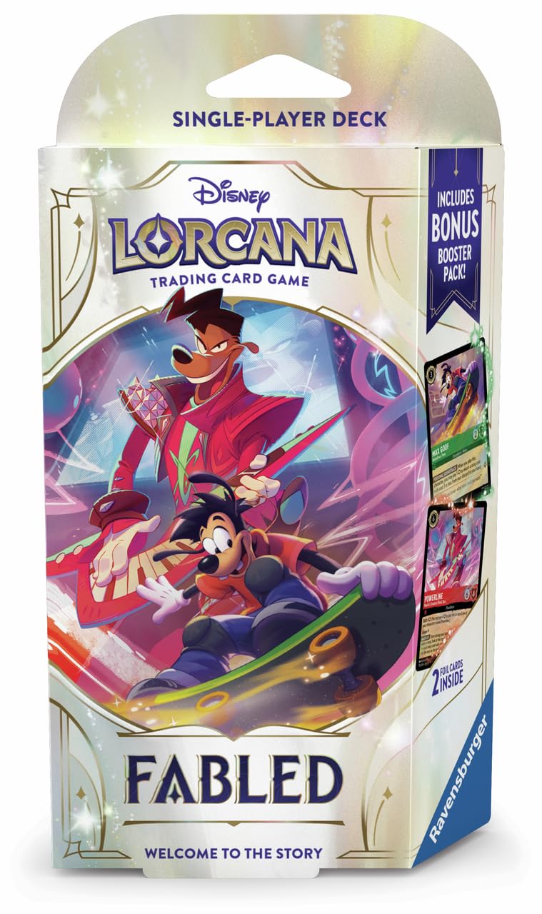 Ravensburger Disney Lorcana Trading Card Game - Starter Deck A - Fabled Set | Ages 8+ 2
